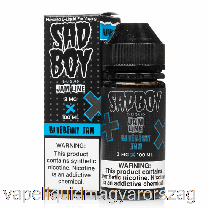 áfonya Lekvár - Sadboy - 100ml 0mg Vape E Cigi